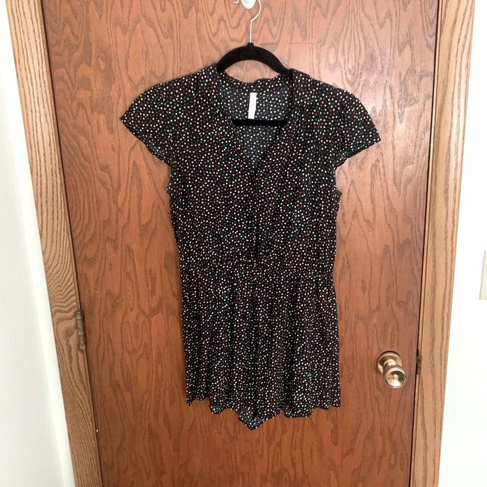Xhilaration Polka Dot Romper